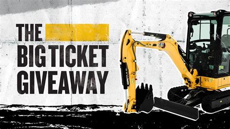 win a mini excavator|CONEXPO Giveaway .